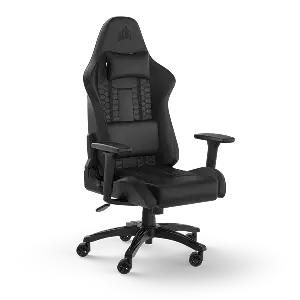 ORSAIR TC100 RELAXED LEATHERETTE BLACK GAMING CHAIR